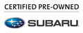 Certificado Subaru Este vehículo tiene la certificación OEM de Subaru.