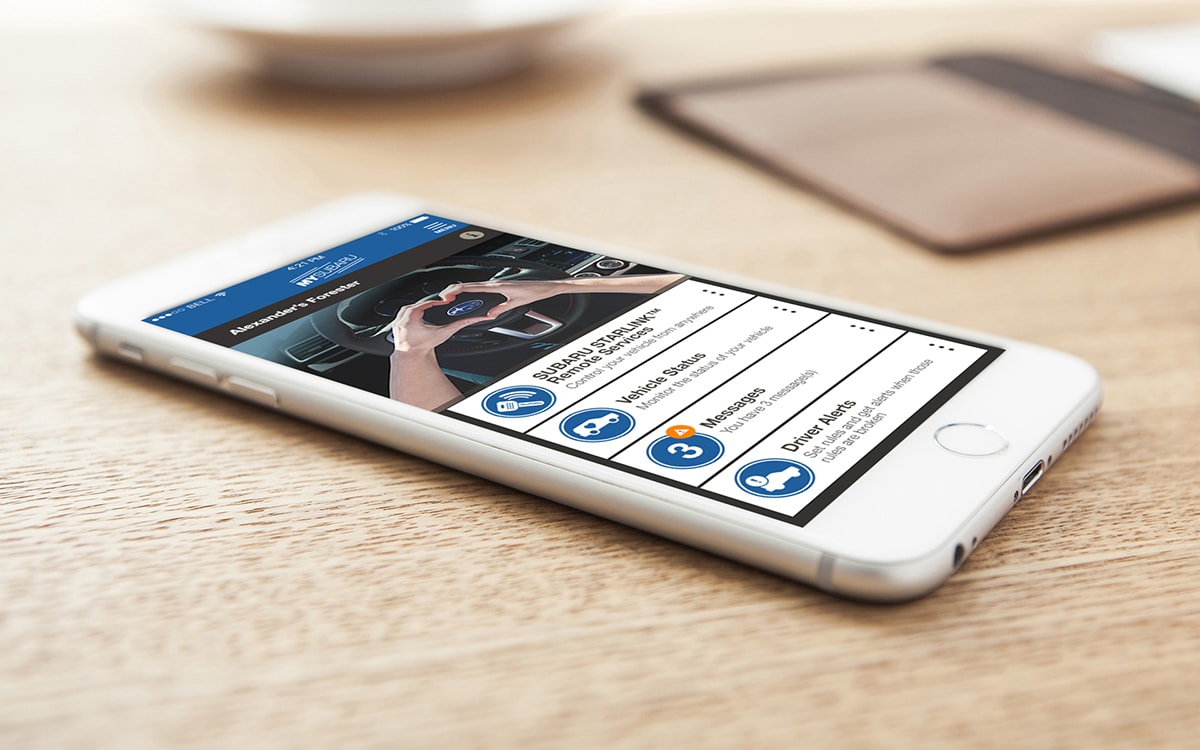 Aplicación MySubaru